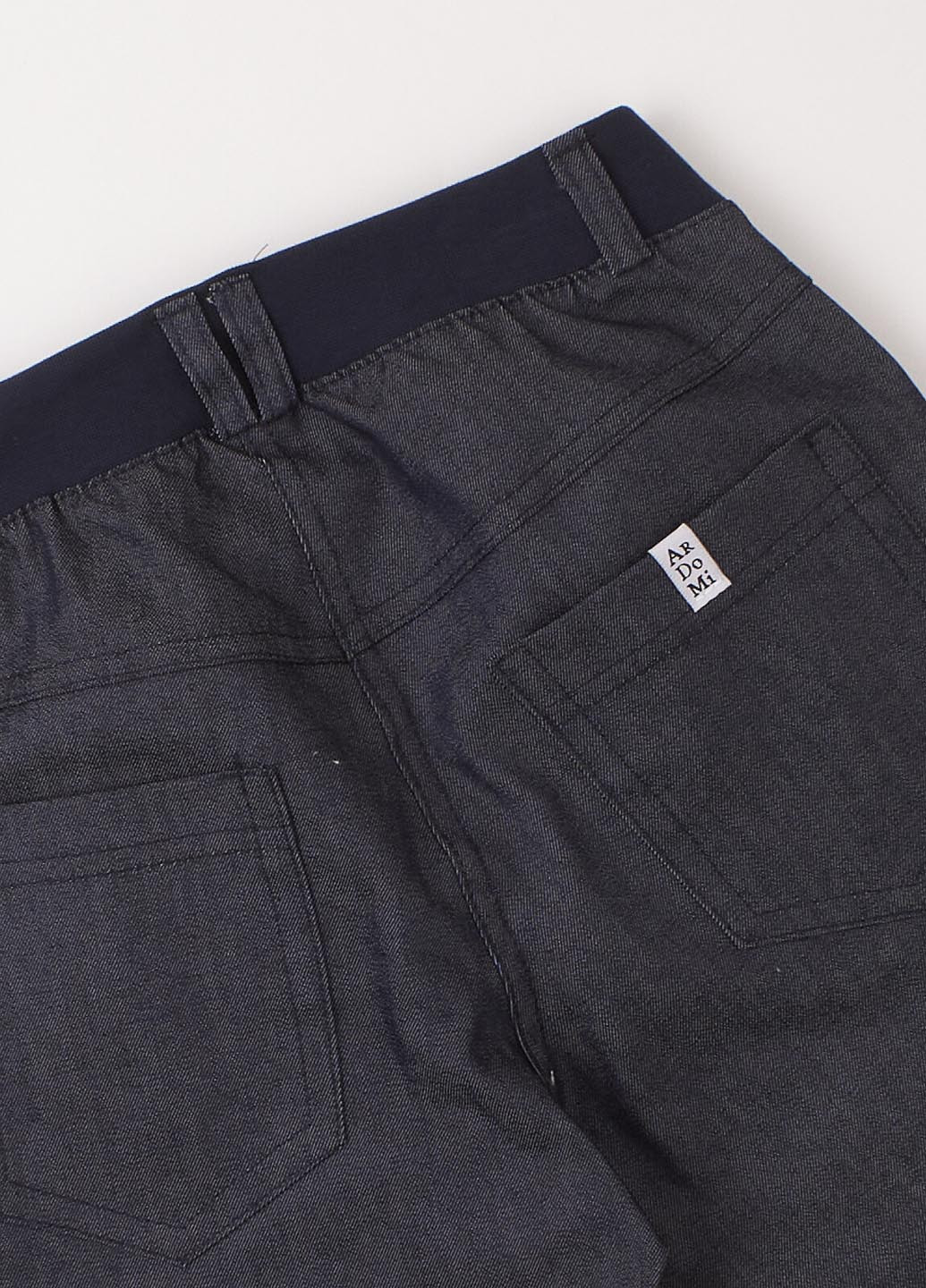 Темно-синие джинсовые демисезонные прямые брюки ArDoMi