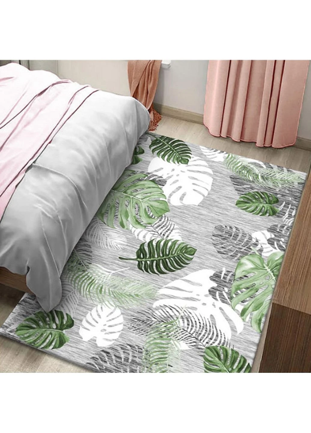 Коврик для ванной комнаты Flower JY01006-L 50х80 см Stenson (253627721)