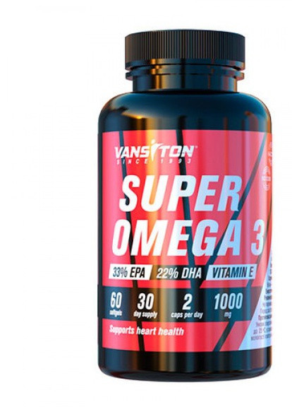 Супер Омега 60 капсул Vansiton (254325698)
