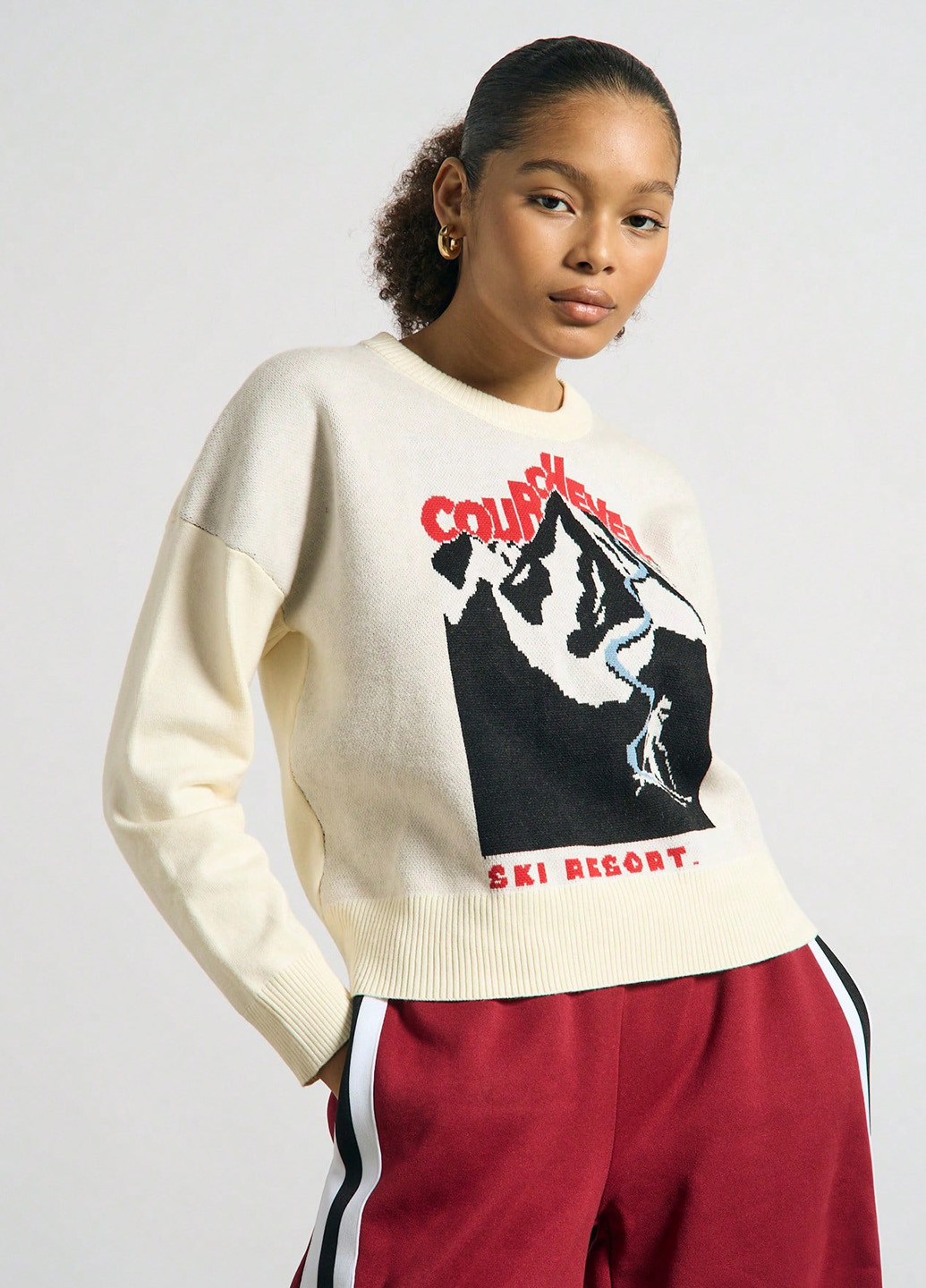 Молочний демісезонний джемпер джемпер SHEIN