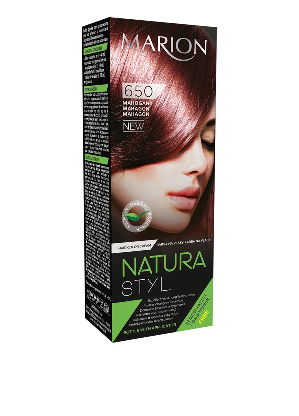 Краска Natura Styl №650 (махагон), 40 мл Marion (32529395)