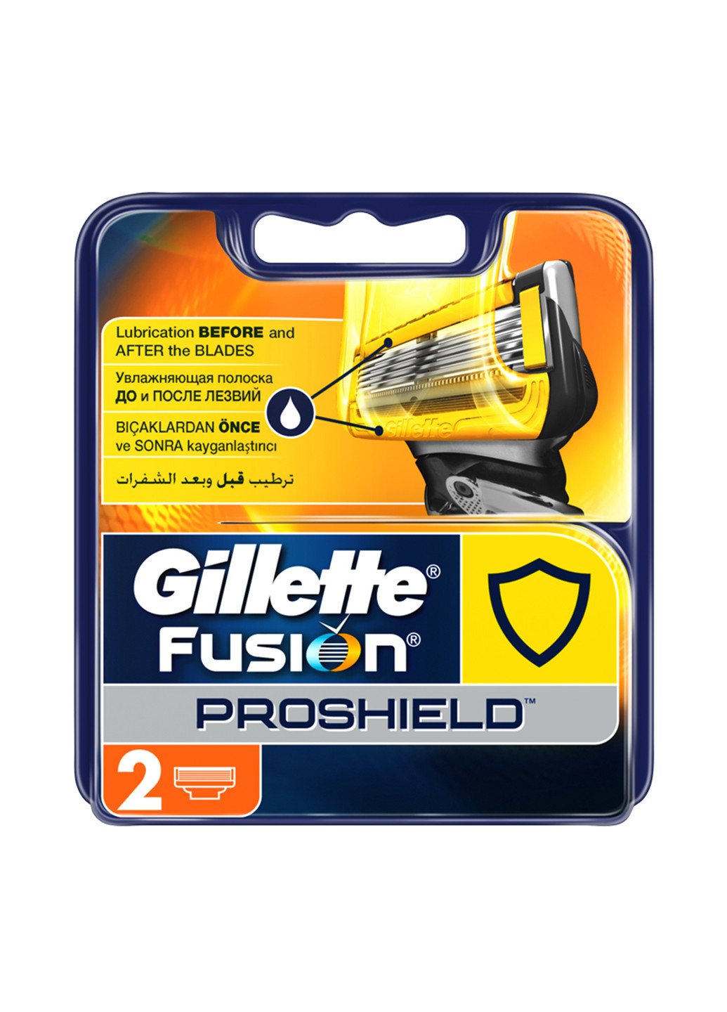Сменный картридж Fusion ProShield (2 шт.) Gillette (69674938)
