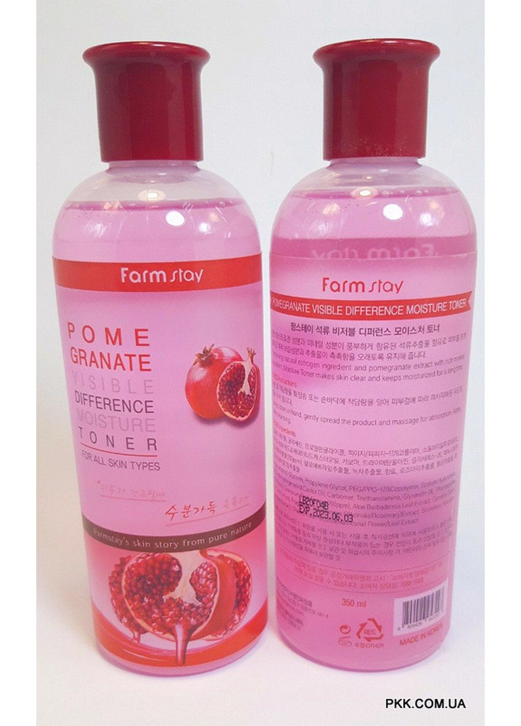 Увлажняющий тонер для лица Pomegranate с экстрактом граната FarmStay (254843935)