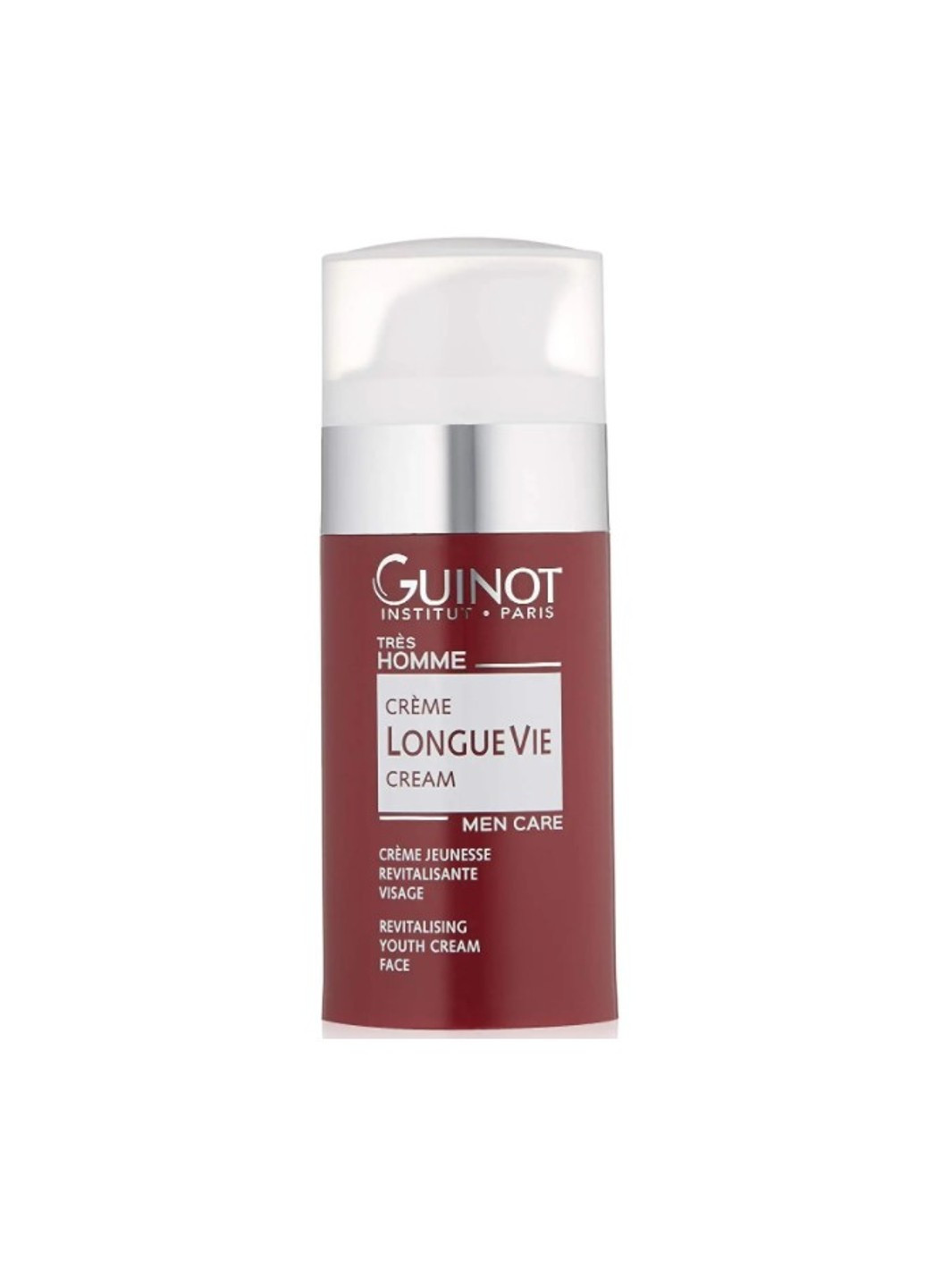 Крем Довге життя клітини для чоловіків Longue Vie Homme 50 мл Guinot (252845239)