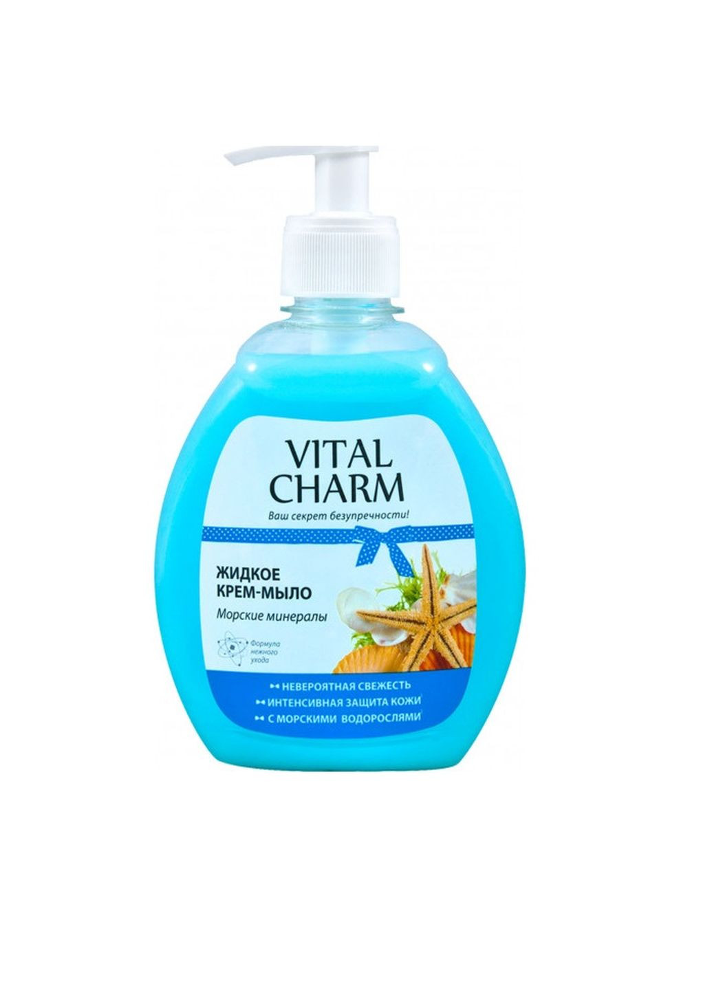 Рідке крем мило Морські мінерали Vital Charm (229956049)