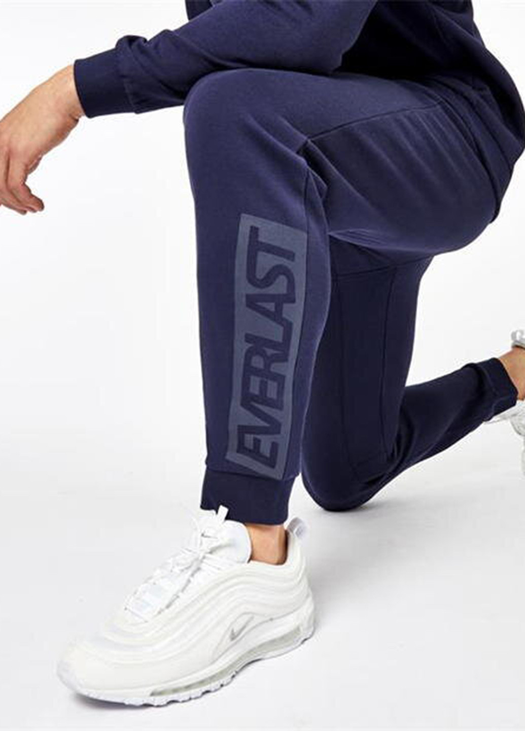 Темно-синие спортивные демисезонные джоггеры брюки Everlast