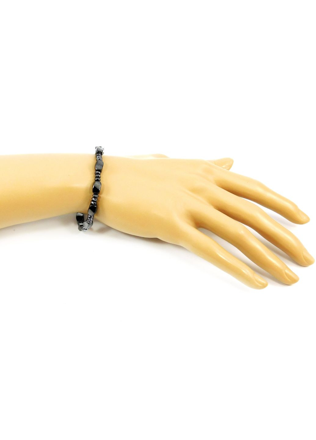 Эксклюзивный браслет "Лора" Гематит грань 17 размер Fursa fashion браслет (254025404)