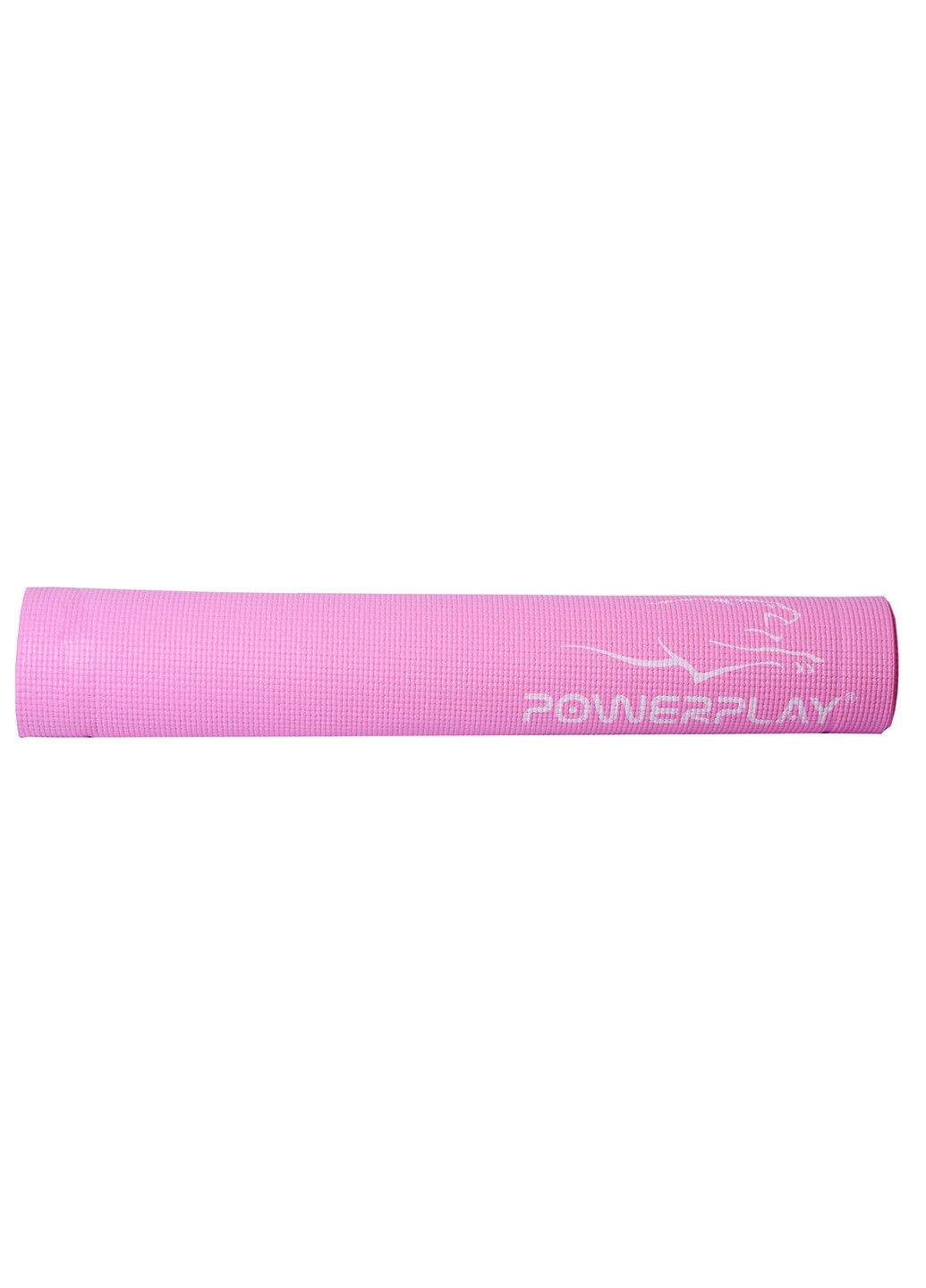 Коврик для фитнеса и йоги 173х61х0,4 см PowerPlay розовый