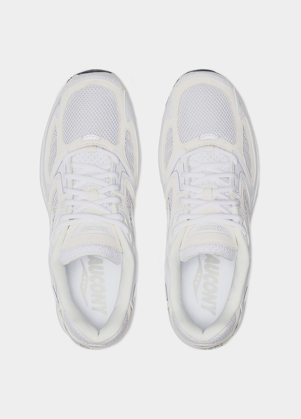 Білі всесезонні кросівки Saucony GRID JAZZ 9 SUEDE