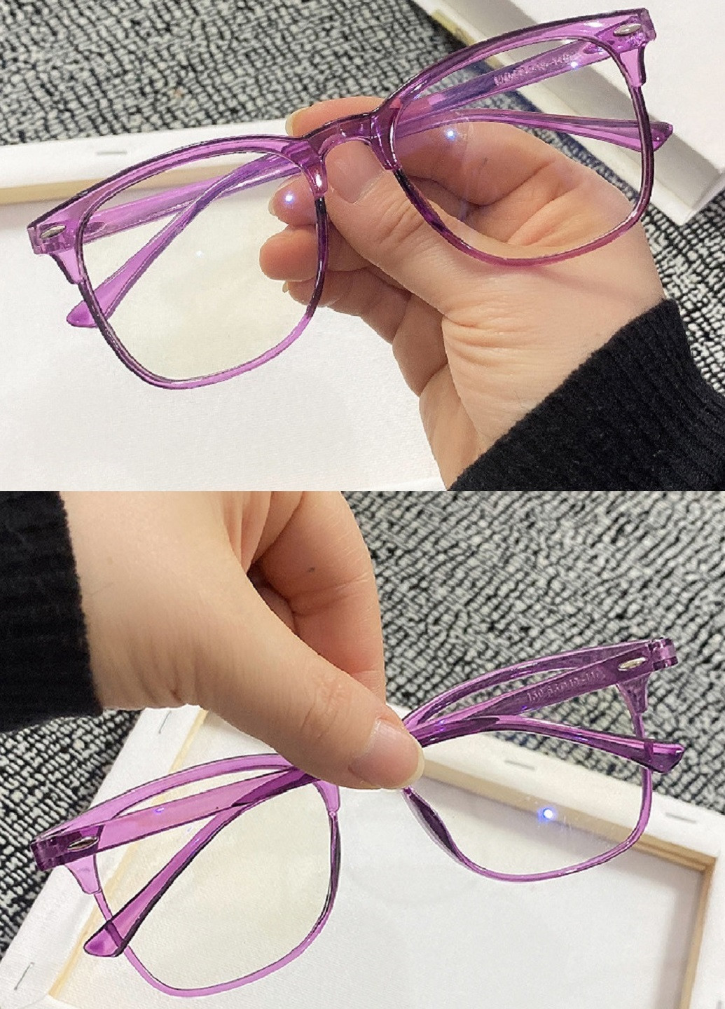 Компьютерные очки A&Co. фиолетовые