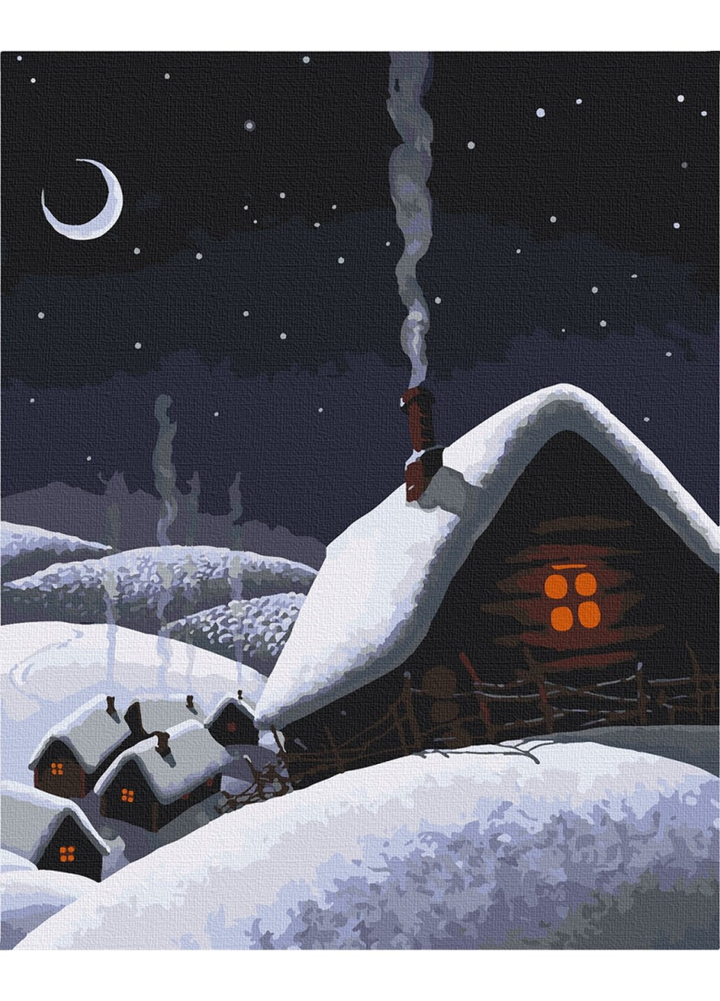 Картина по номерам "Вечера на хуторе" 40х50 см 10538-AC Art Craft (208910286)