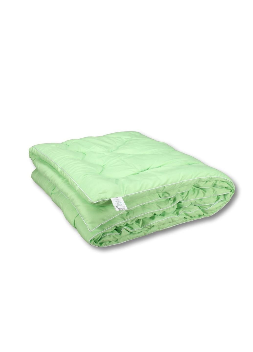 Ковдра закрита однотонна холлофайбер (Мікрофібра) Полуторна 150х210 44808 Moda (253617942)