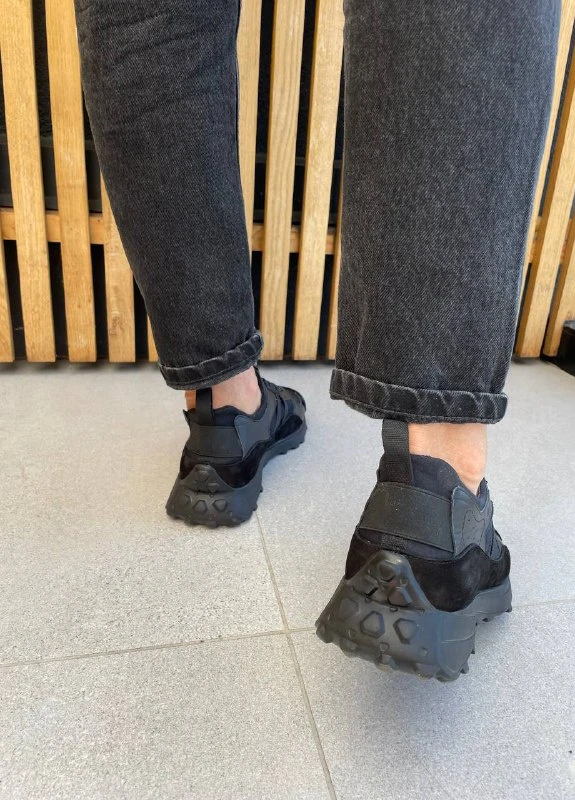 Чорні кросівки shoesband демісезон Brand