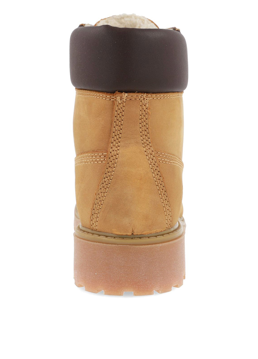 Горчичные осенние ботинки тимберленды Lumberjack