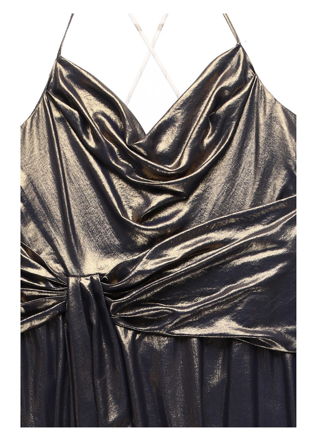 Бронзова вечірня сукня Forever New однотонна