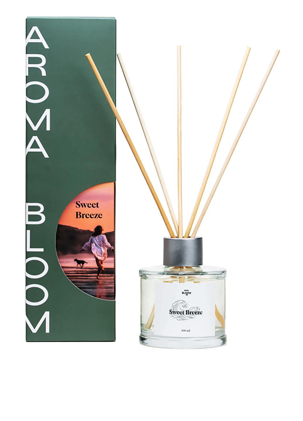 Аромадифузор для дому Sweet breez (Солодкий бриз) 100 ml Aroma Bloom (251195400)
