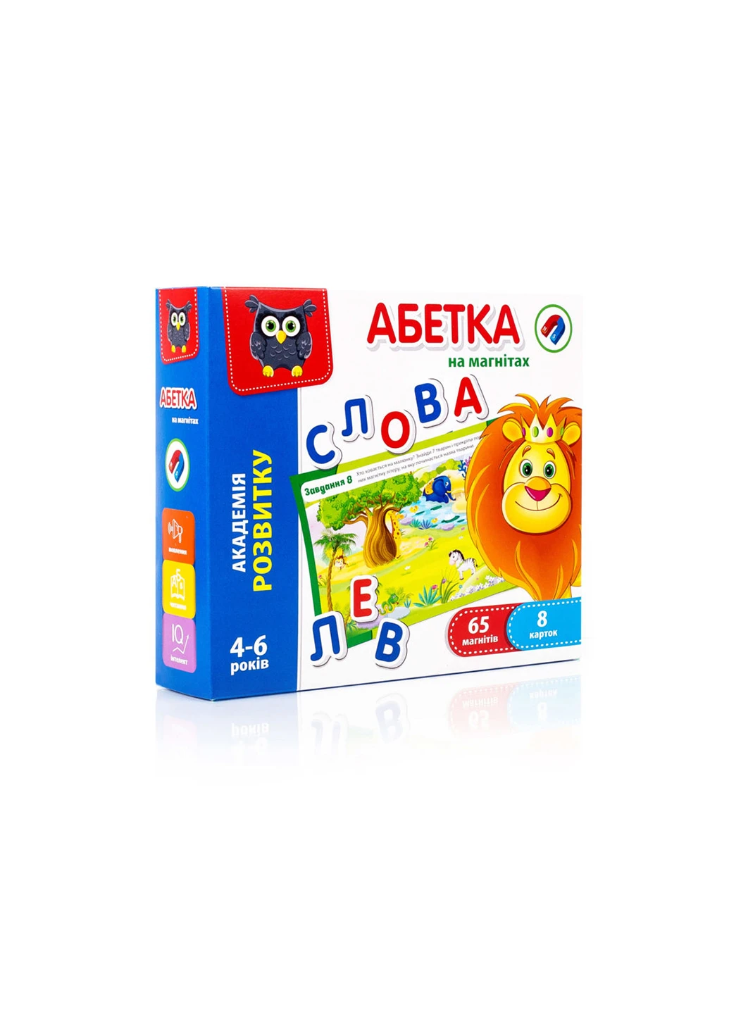 Абетка на магнітах Vladi toys VT5411-03 (255260112)