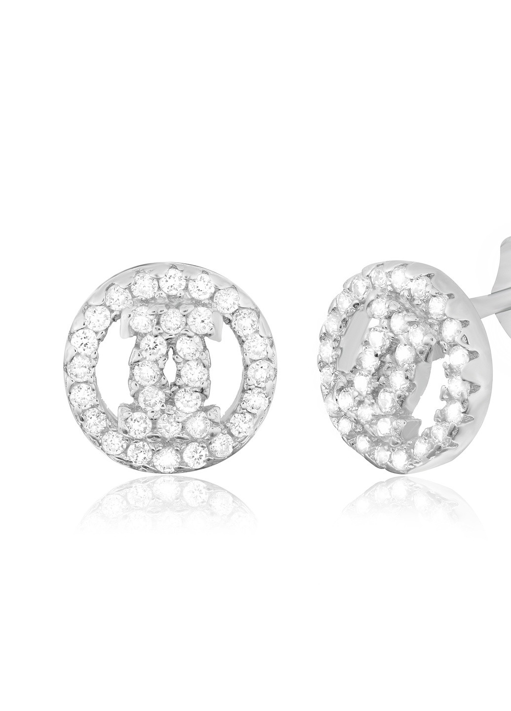 Срібна каблучка з фіанітами. Silvex925 (251376115)