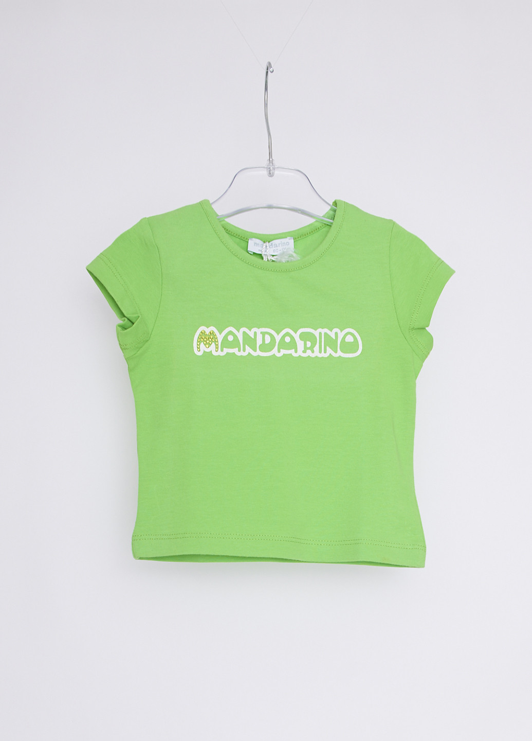 Зеленая летняя футболка Mandarino