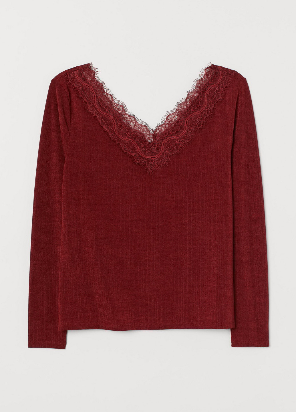 Терракотовая блуза H&M