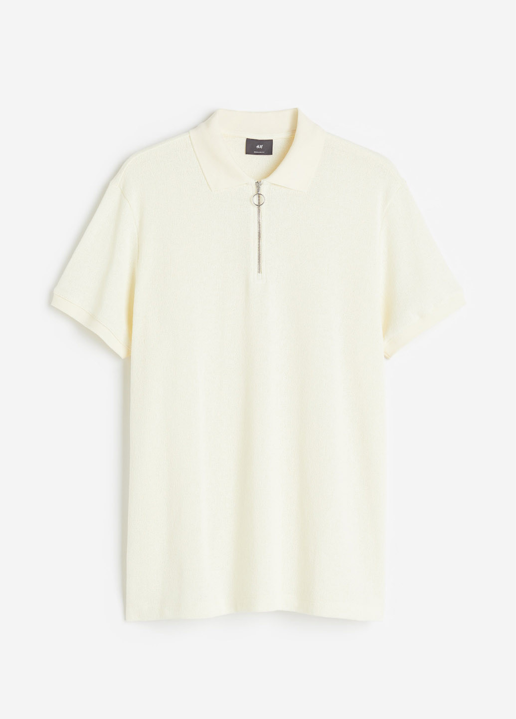 Кремовый летний свитер H&M