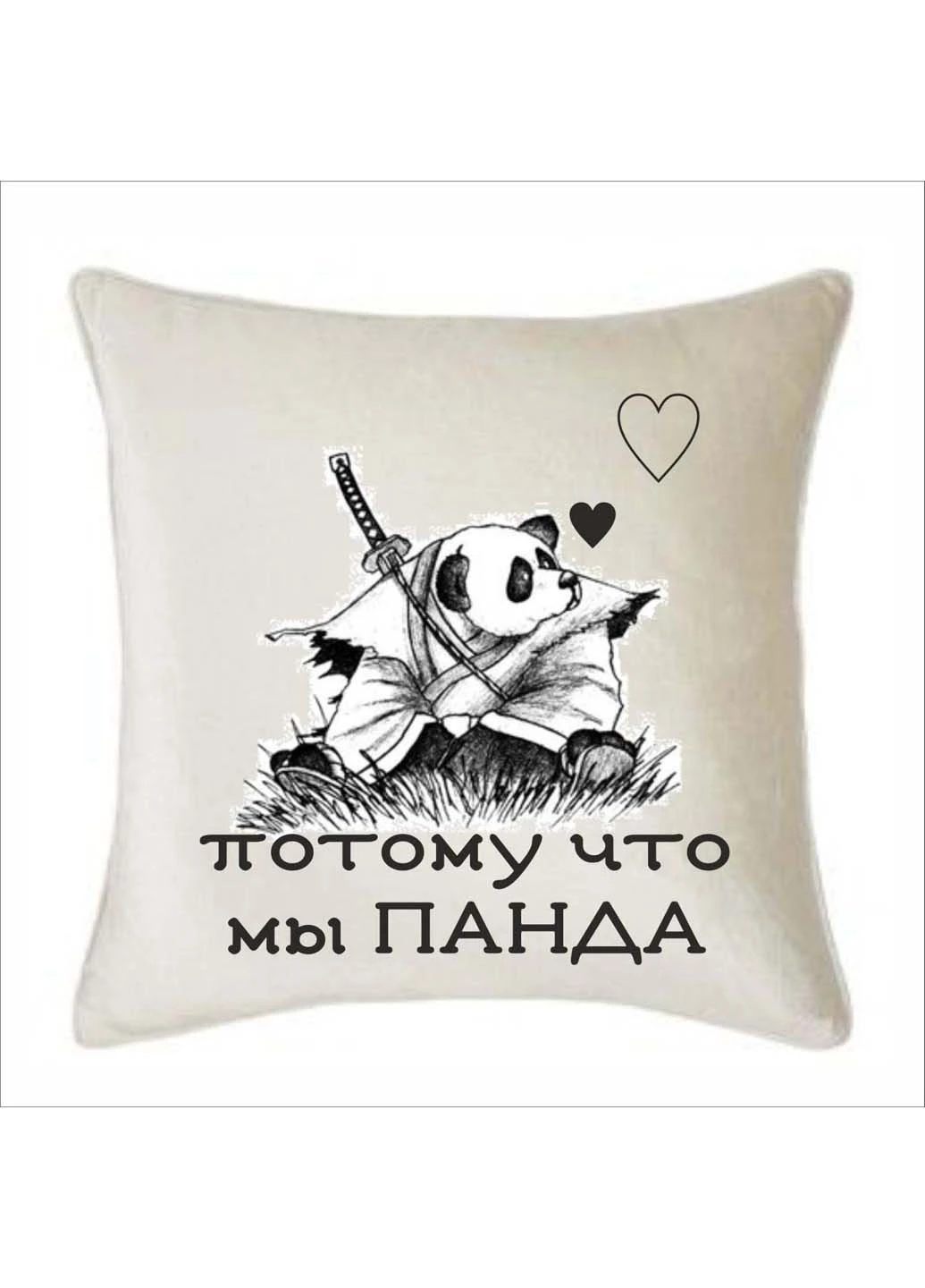 Подушка Vivay Потому что мы панда (251779431)