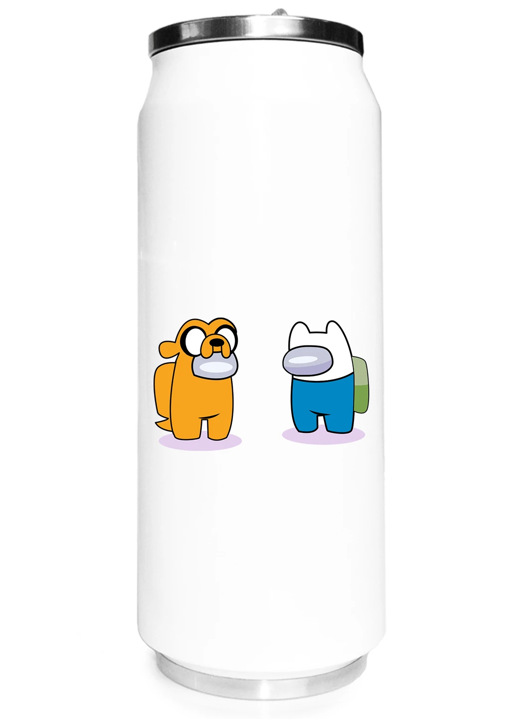 Термобанка Амонг Ас Час пригод (Among Us Adventure Time) (31091-2414) термокружка MobiPrint (218988257)