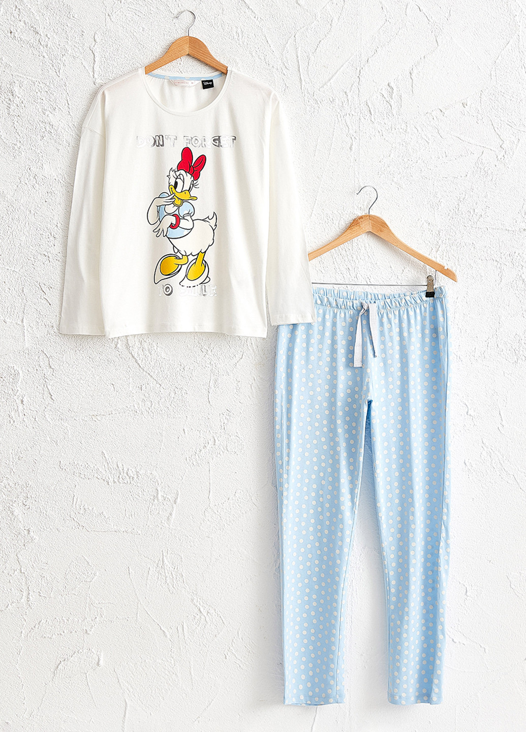 Комбинированная всесезон пижама (лонгслив, брюки) лонгслив + брюки LC Waikiki