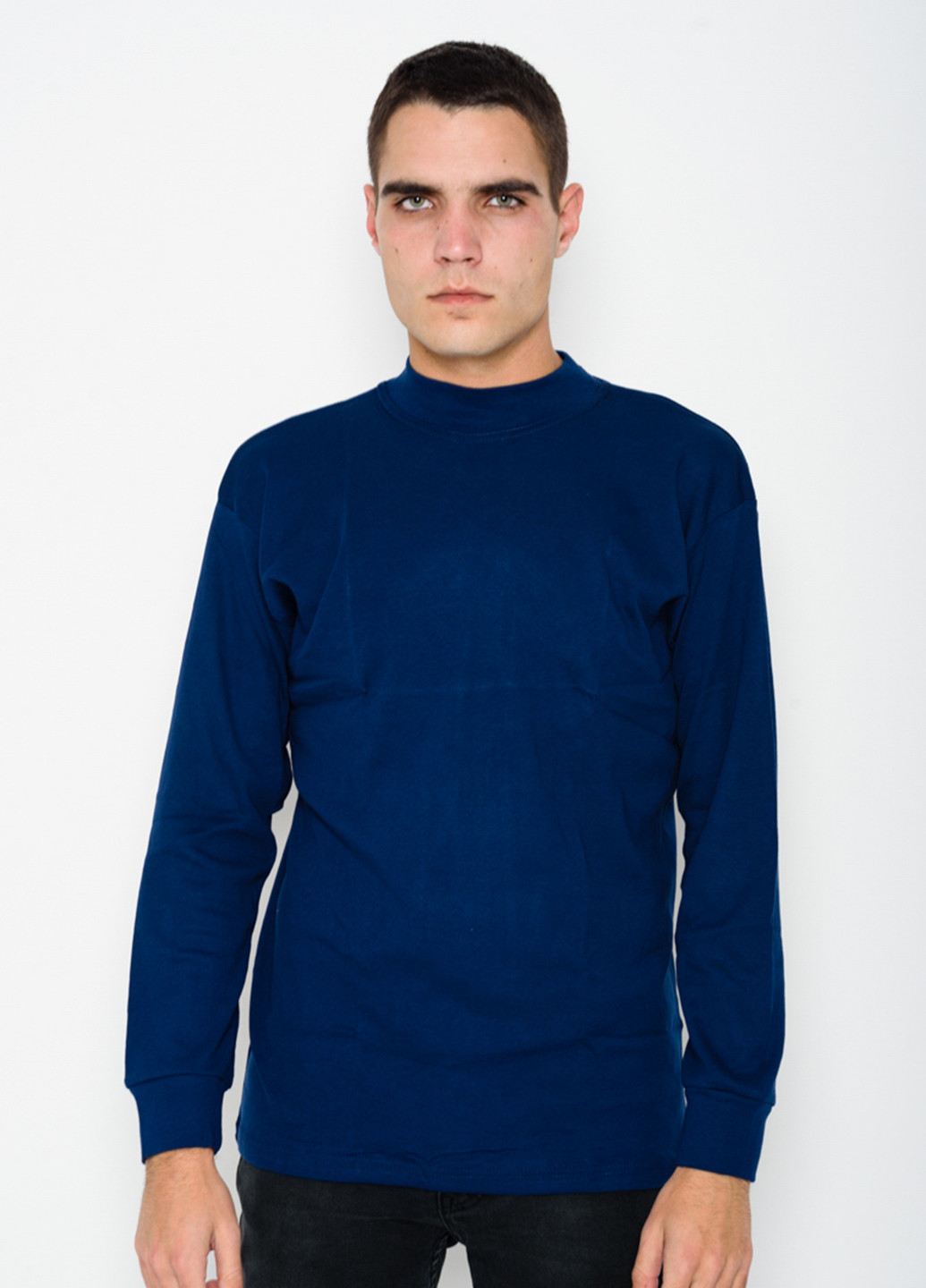 Темно-синий демисезонный свитер джемпер Issa