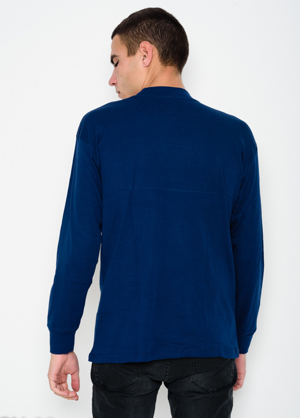 Темно-синий демисезонный свитер джемпер Issa