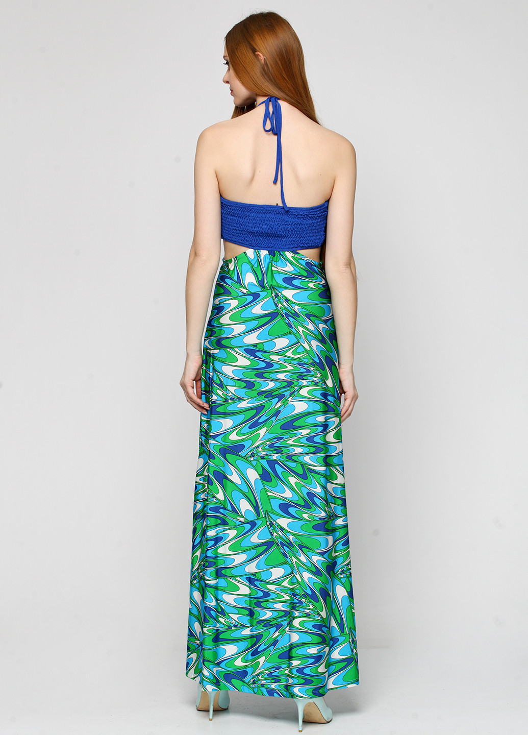 Комбинированное кэжуал платье Morgan с абстрактным узором