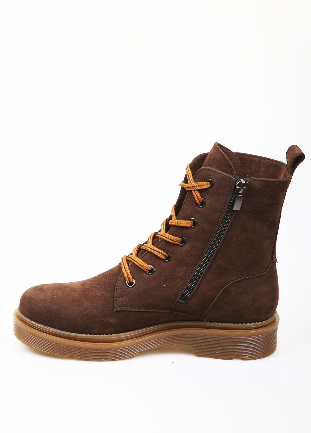 Осенние ботинки тимберленды AURA со шнуровкой из натурального нубука