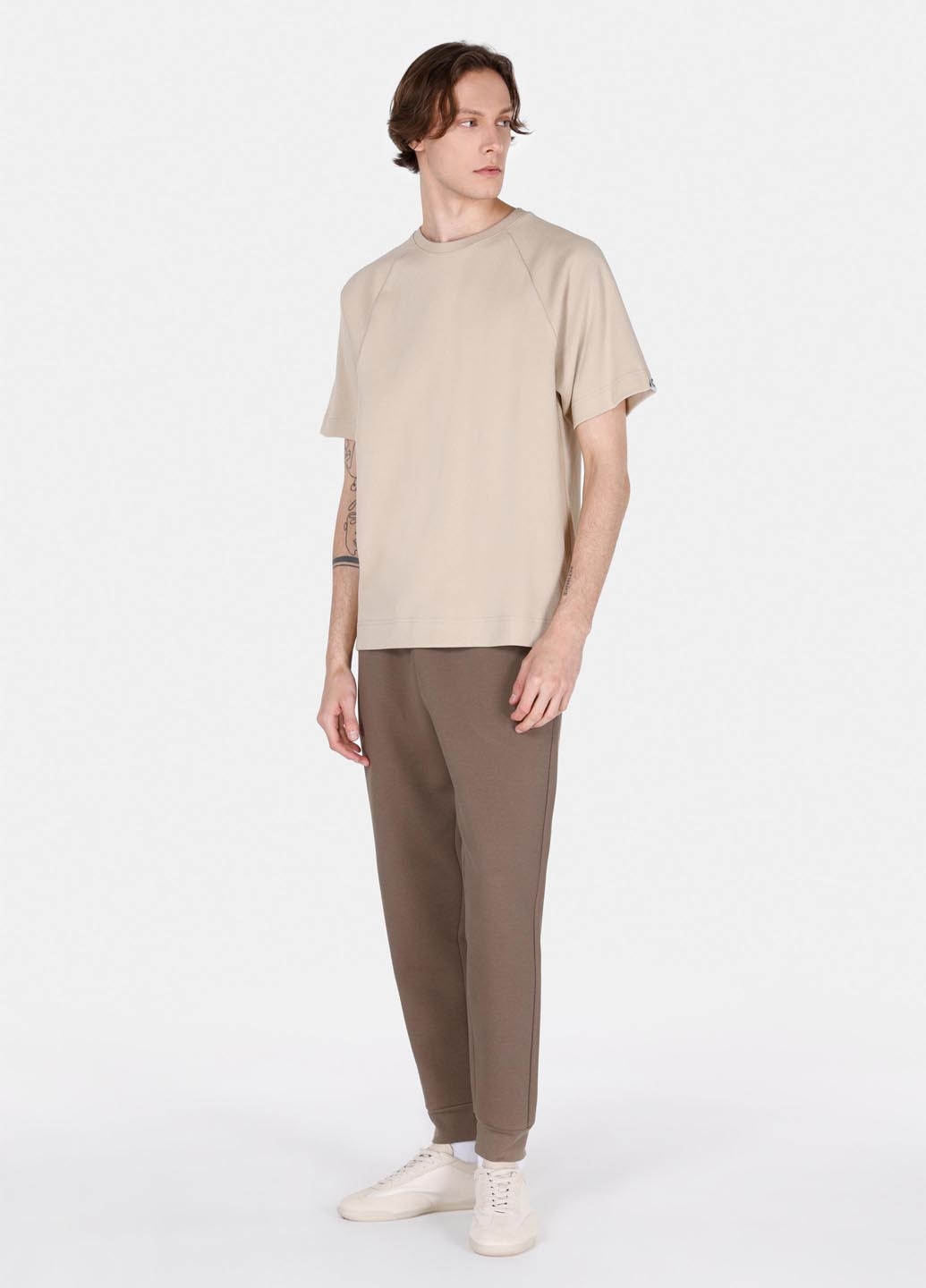 Бежевая футболка Colin's