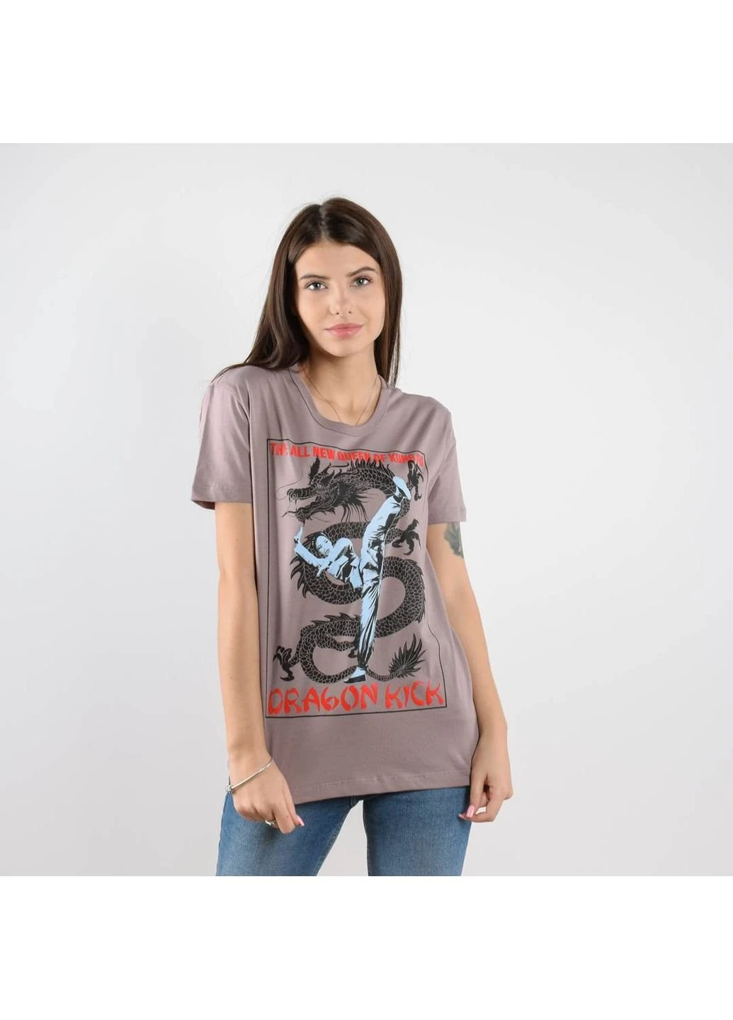 Футболка KICK мокко Power - (253311029)