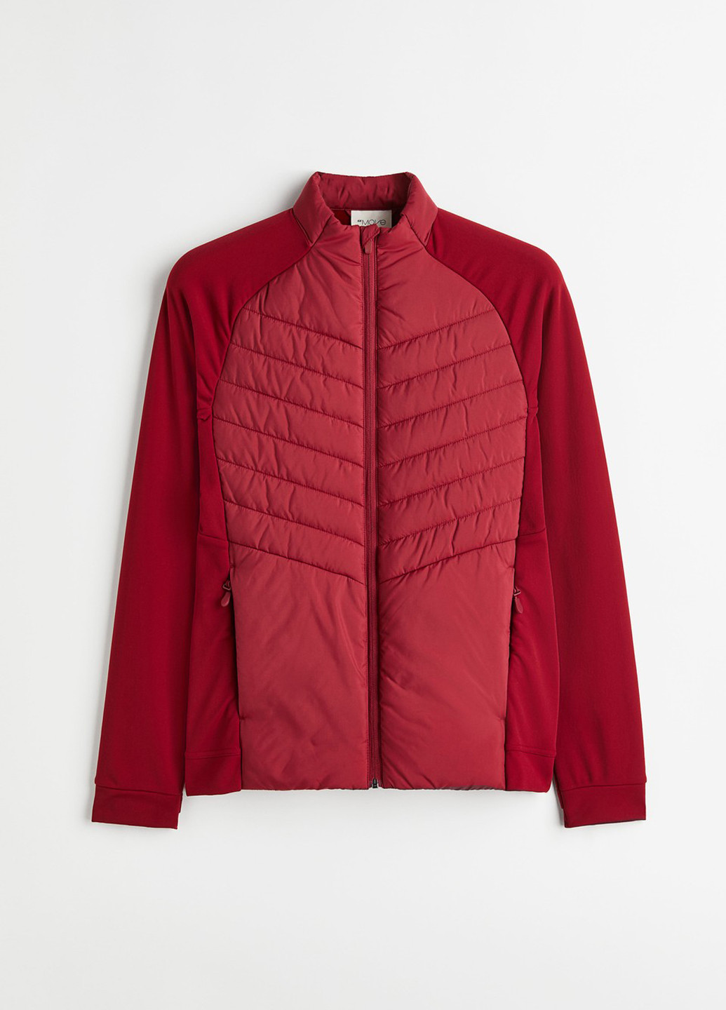 Темно-червона демісезонна куртка H&M