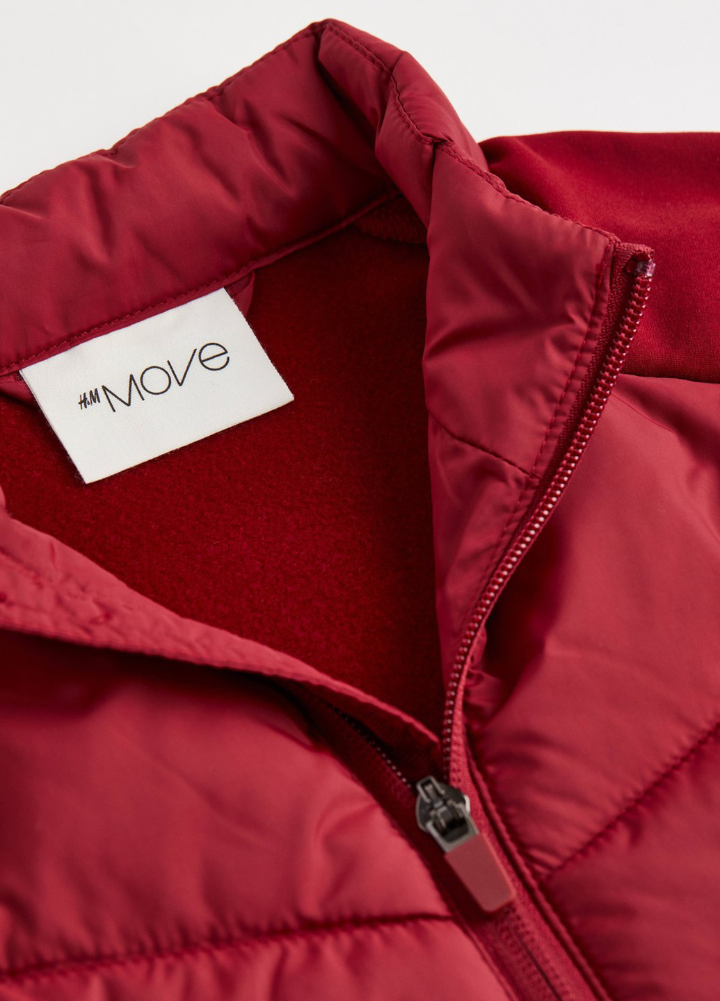 Темно-червона демісезонна куртка H&M