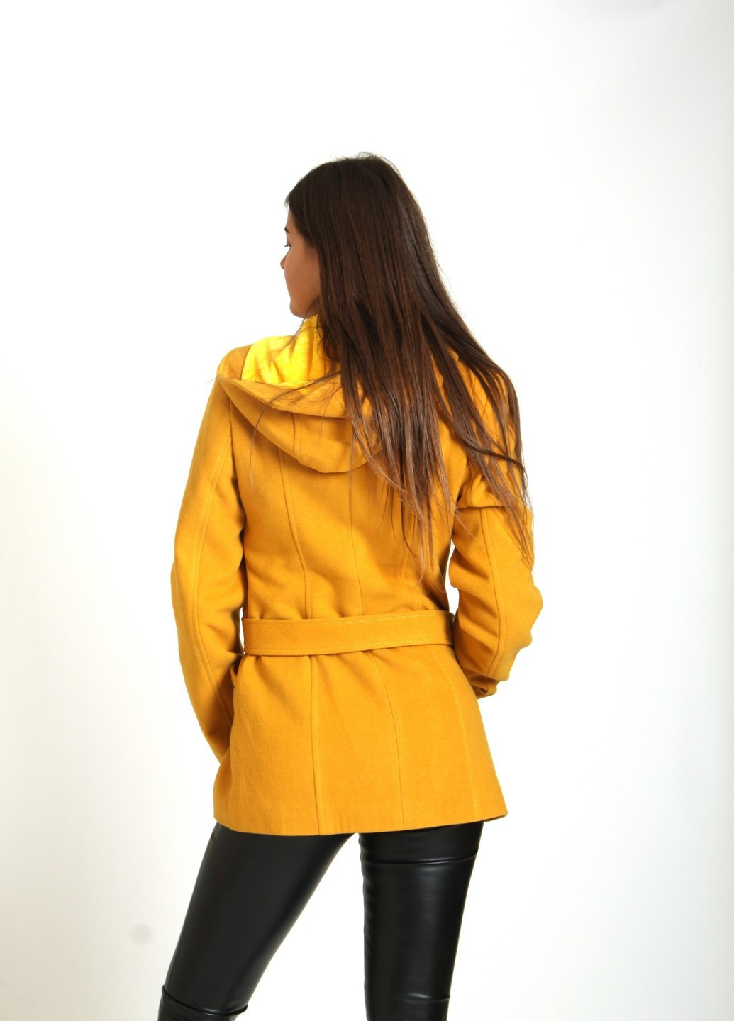 Жовтий демісезонне Пальто Exclusive