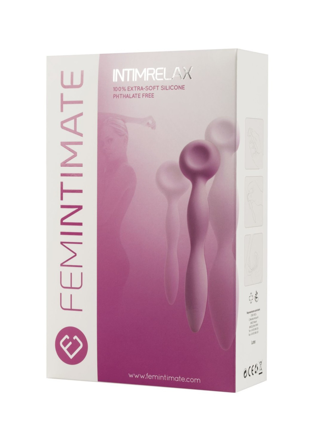 Система восстановления при вагините Intimrelax для снятия спазмов при введении Femintimate (254885442)