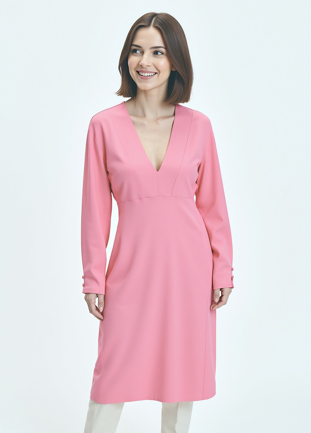 Рожева кежуал сукно футляр Reserved однотонна