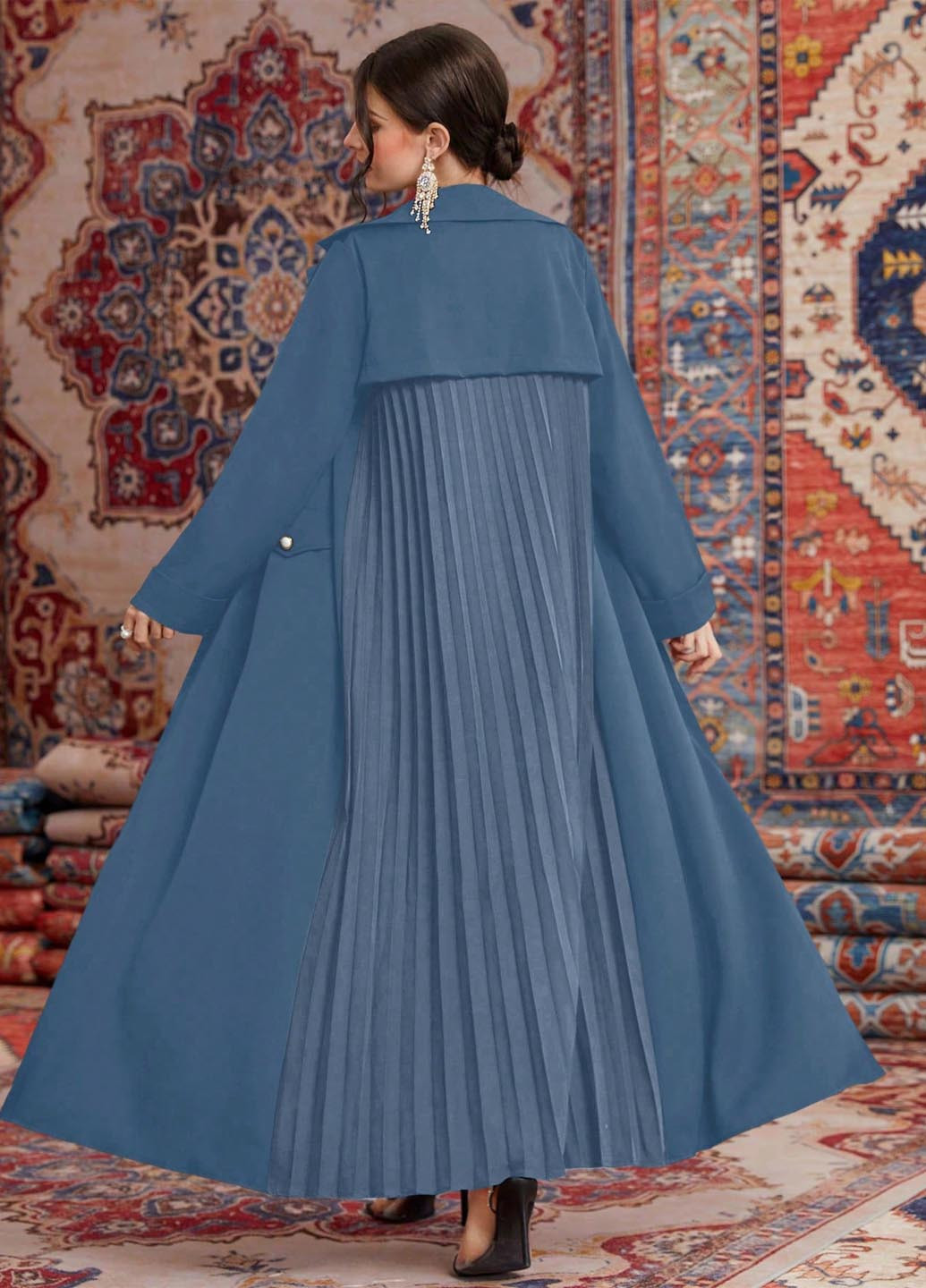 Плащ SHEIN на гудзиках демісезон (346914092)