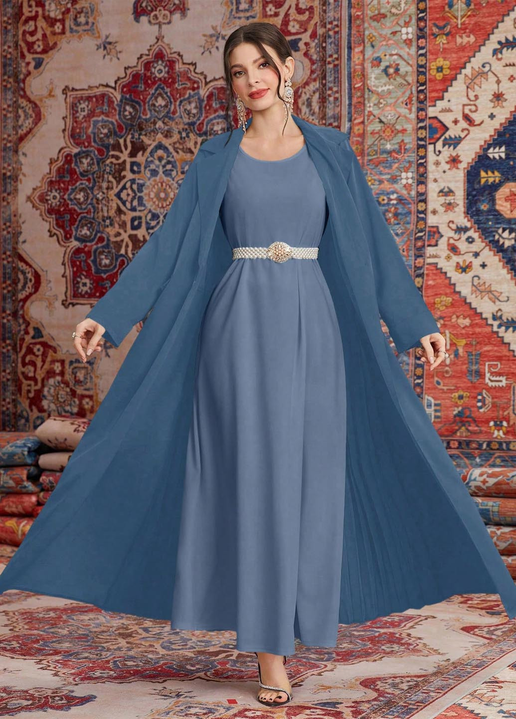 Плащ SHEIN на гудзиках демісезон (346914092)