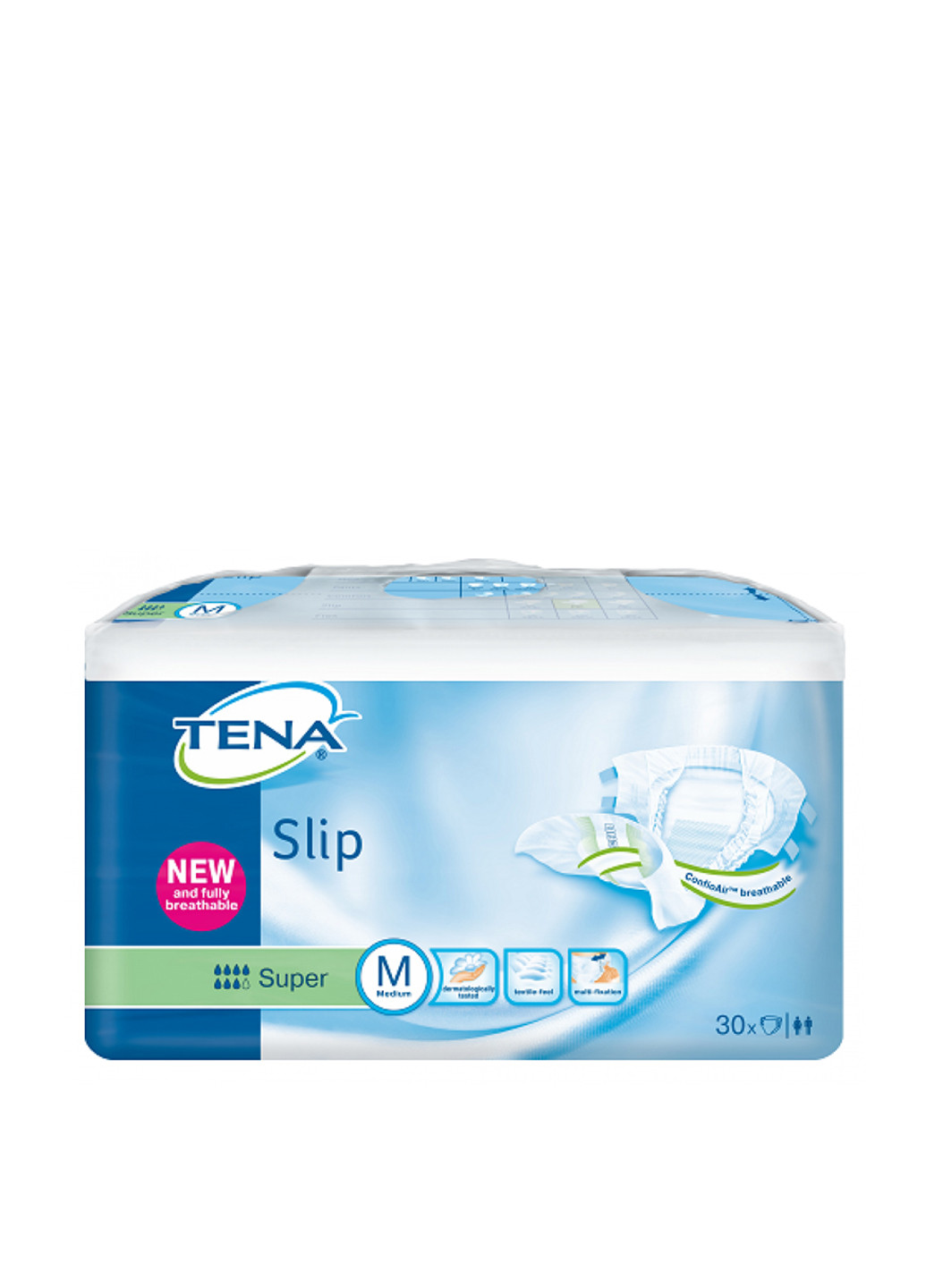 Підгузки для дорослих Slip Plus 2 Medium (30 шт.) Tena (79334398)