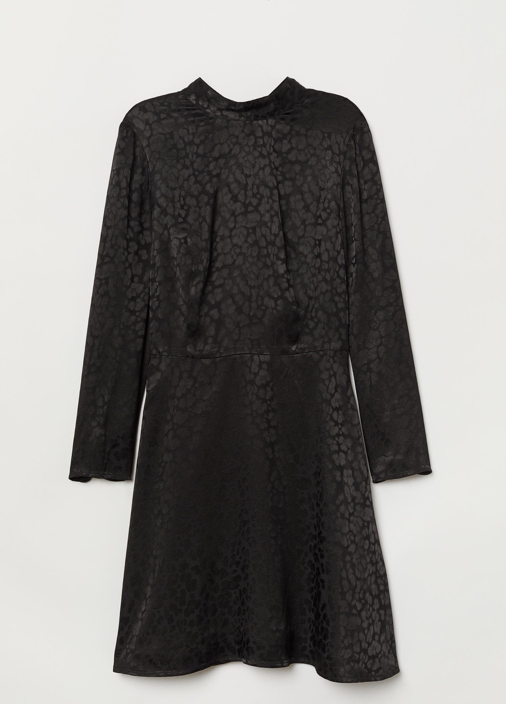 Черное кэжуал платье H&M однотонное