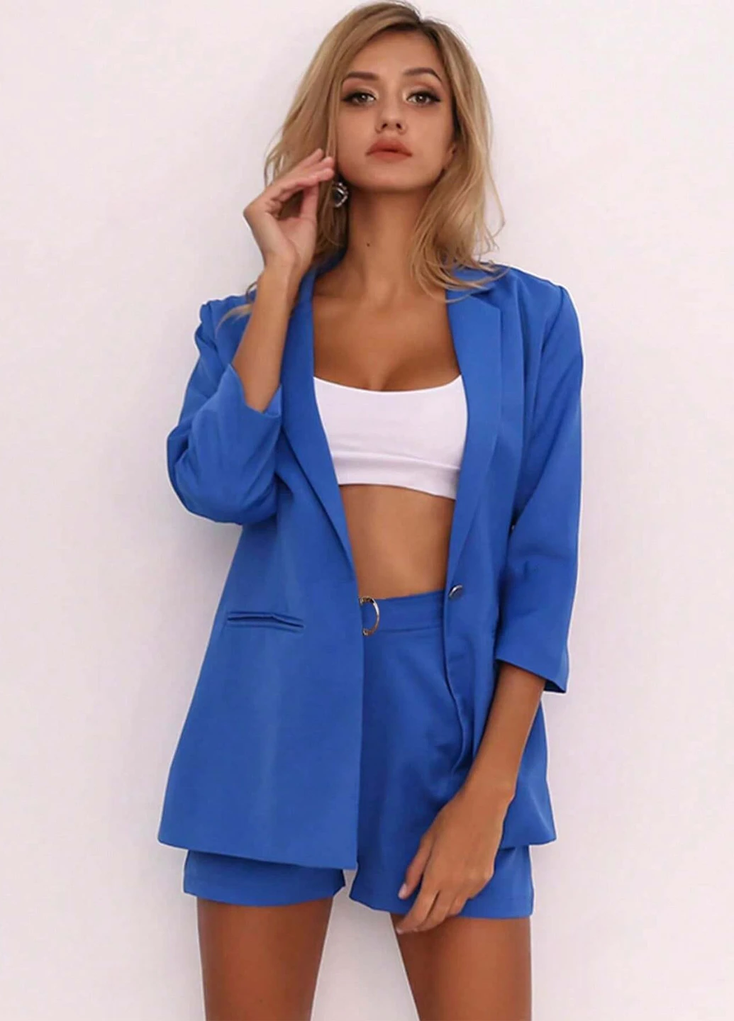 Костюм (жакет, шорты) SHEIN (353307940)