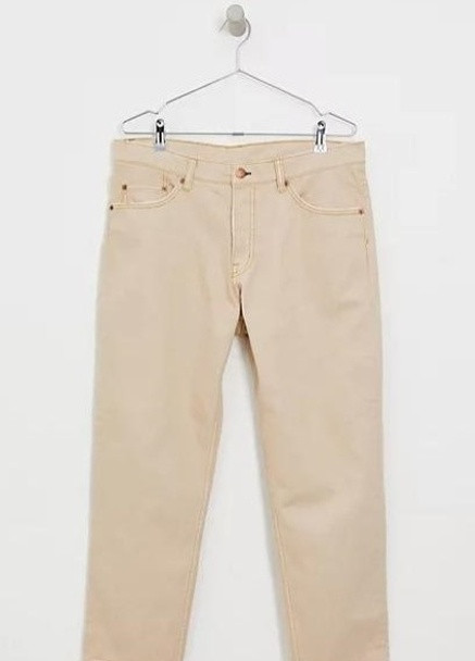 Светло-бежевые демисезонные джинсы Cheap Monday