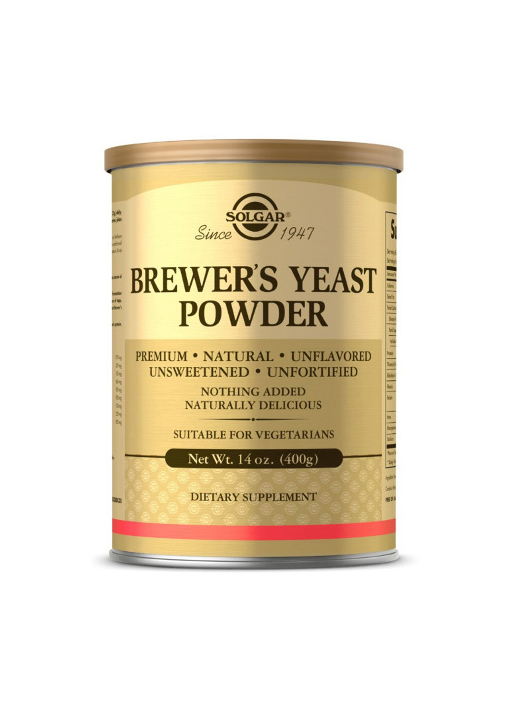 Пивные дрожжи Brewer's Yeast Powder 400 грамм Solgar (255409534)