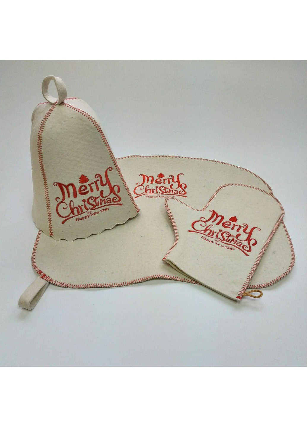 Набор для бани "Merry Christmas" Luxyart (216745969)