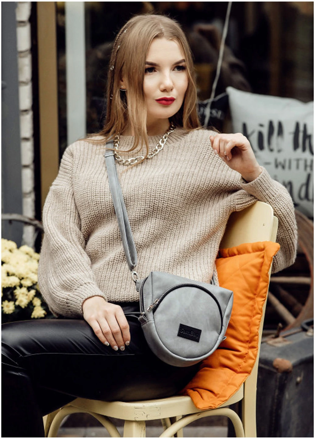 Жіноча сумка крос-боді 20х5х18 см Sambag (210478214)