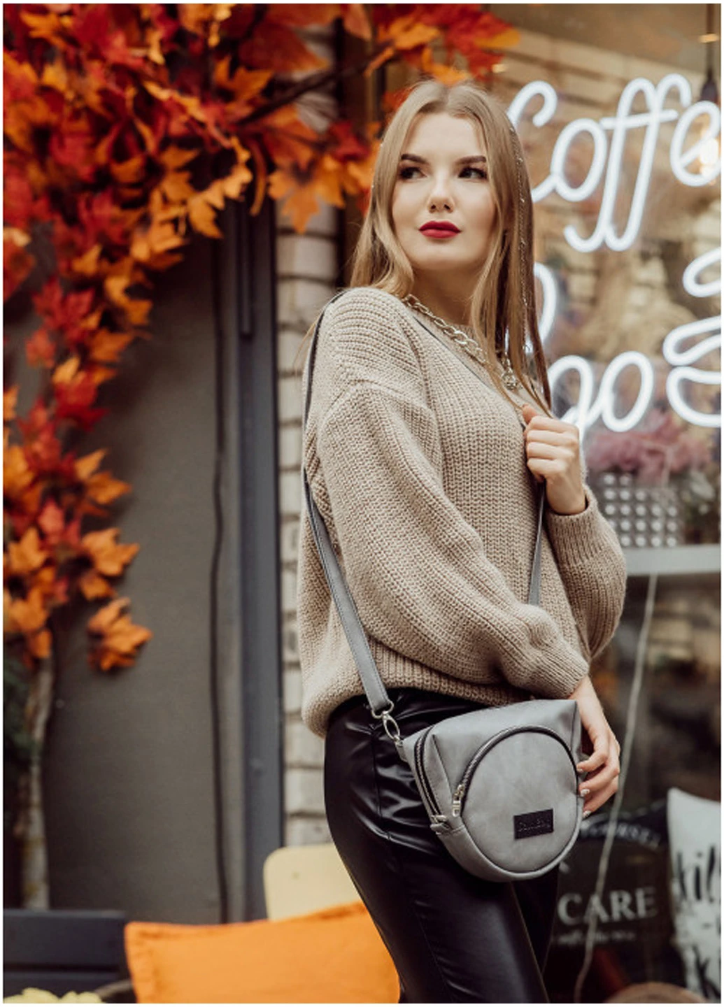 Жіноча сумка крос-боді 20х5х18 см Sambag (210478214)