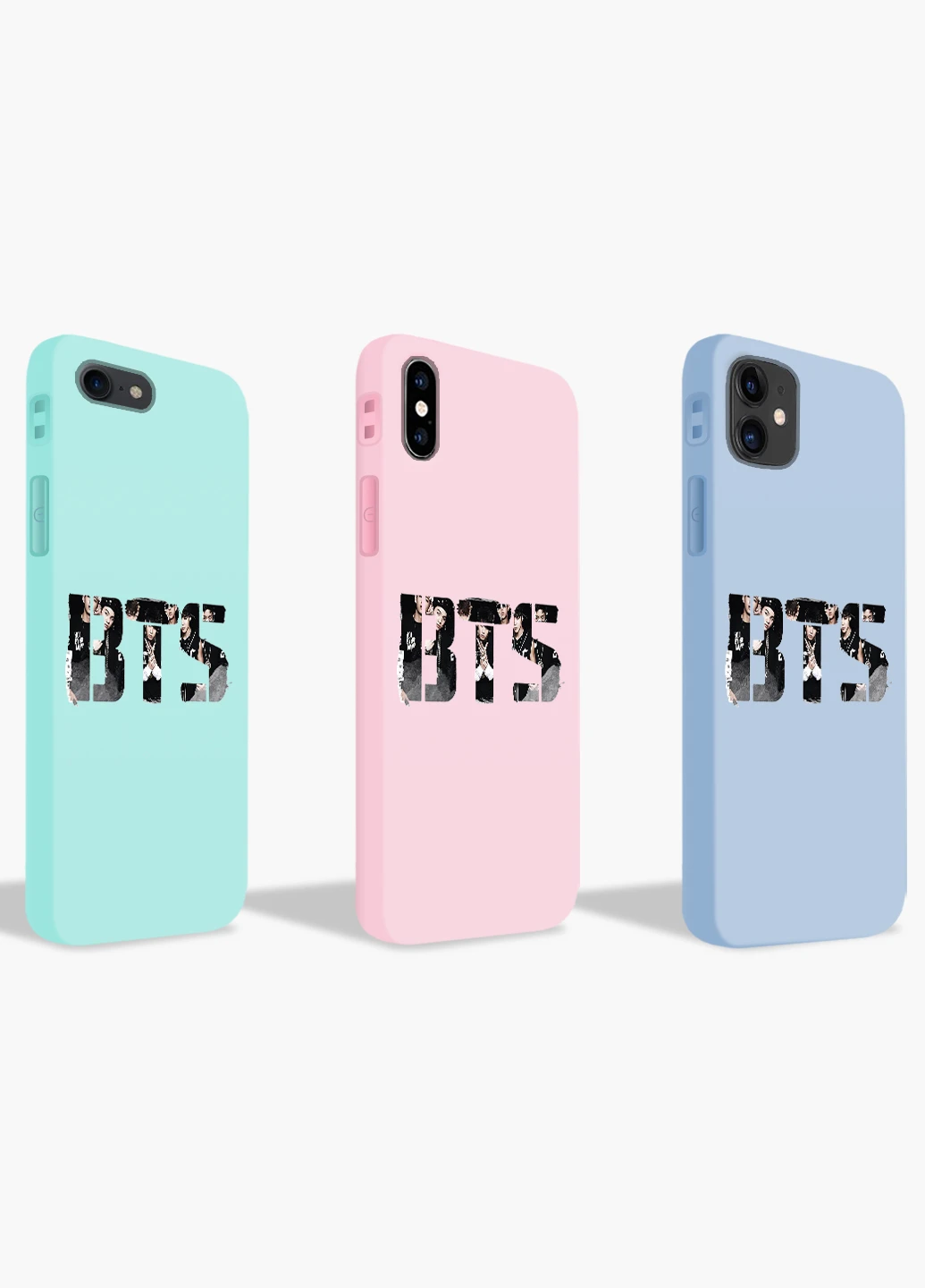 Чохол силіконовий Apple Iphone 11 Pro Max БТС (BTS) (9232-1101) MobiPrint (219357316)